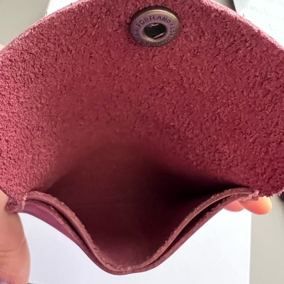 Portland Leather goods foxglove mini envelope wallet - Picture 9 of 10